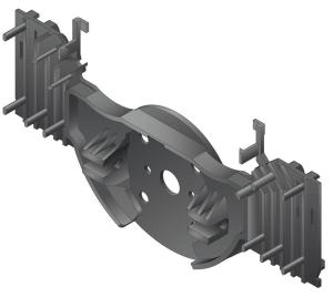 Supports moteur T5 SIMU